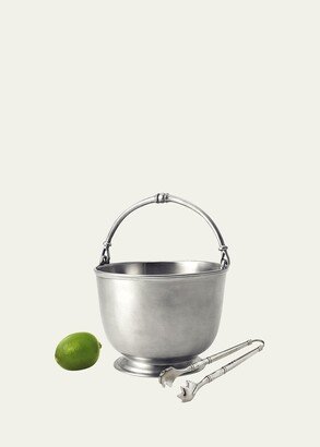 Bar Ice Bucket with Tongs-AA