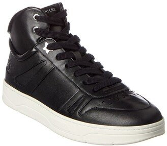 Hawaii/M Leather High-Top Sneaker-AC