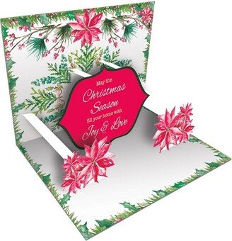 8ct Lovely Christmas Pop-Up Boxed Holiday Greeting Cards