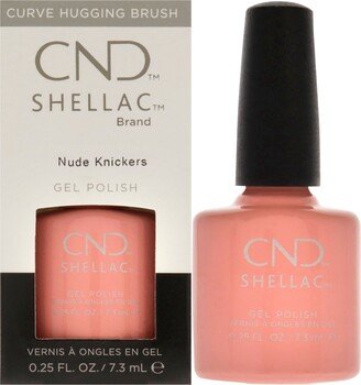 Shellac Nail Color - Nude Knickers by for Women - 0.25 oz Nail Polish