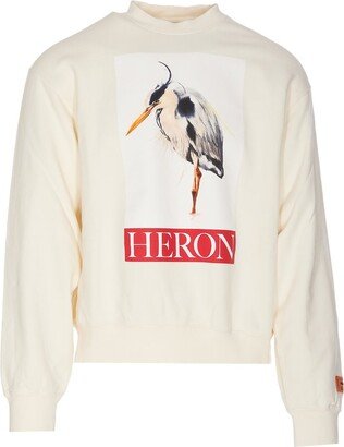 Bird Painted Crewneck Sweatshirt