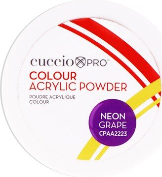 Colour Acrylic Powder - Neon Grape by Cuccio PRO for Women - 1.6 oz Acrylic Powder