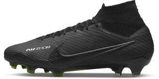 Men's Mercurial Superfly 9 Elite Firm-Ground Soccer Cleats in Black
