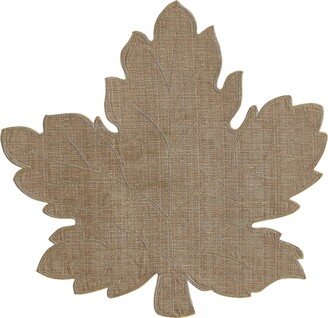 Metallic Leaf Die Cut Placemat