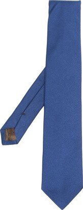 Textured-Finish Silk Tie