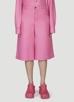 Leather Bermuda Shorts - Woman Shorts Pink It - 40