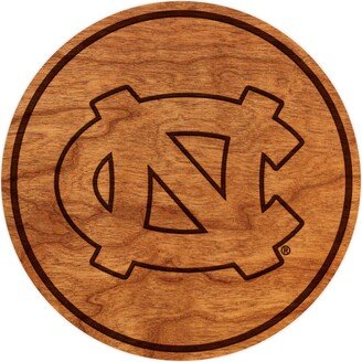 Unc Tarheels Coaster - Crafted From Cherry Or Maple Wood University Of North Carolina Chapel Hill | Unc