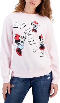 Juniors' Minnie Mouse Crewneck Sweatshirt