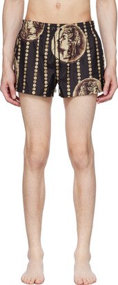 Black Coin Swim Shorts