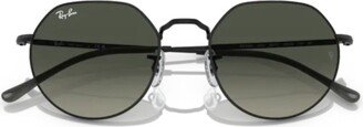 Jack Geometric Frame Sunglasses