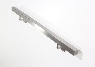 Stainless Steel Square Tube Handrail, Bracket, Brackets & L Handrail Design