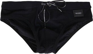 Drawstring Swim Briefs-AA