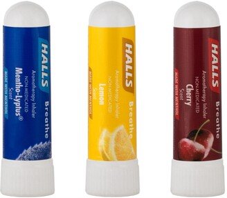 Halls by 3-Pk. Inhalers