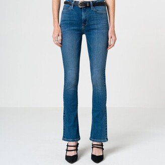 NOEND Denim Cora Mid Rise Skinny Boot Jeans