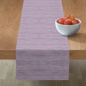 Table Runners: Grasscloth Table Runner, 72X16, Purple