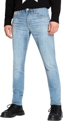 A|X ARMANI EXCHANGE Men's J33 Super Skinny Comfort Fabric Stretch Denim