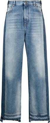 DARKPARK Panelled Wide-Leg Jeans