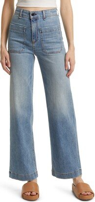 Sailor High Waist Wide Leg Jeans