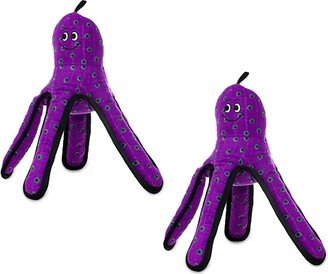 Tuffy Ocean Creature Large Octopus, 2-Pack Dog Toys