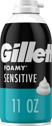 Foamy Men's Sensitive Shave Foam - 11oz