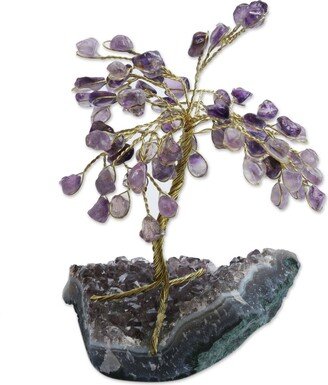 Handmade Amethyst Gemstone Sculpture