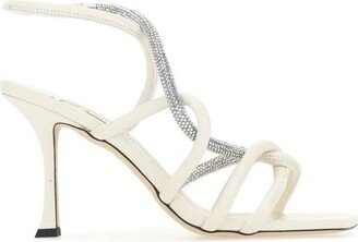 Lonnie Embellished Slingback Sandals