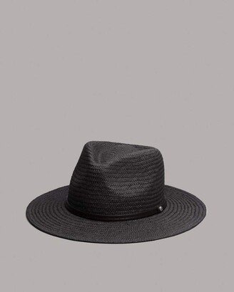 Packable Fedora Straw Hat