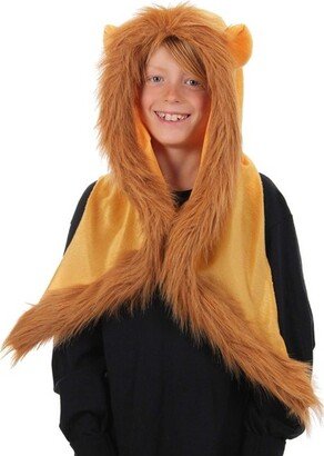 HalloweenCostumes.com Hood Furry Lion, Orange/Brown