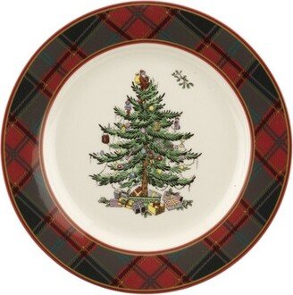 Christmas Tree Tartan 7.75 Inch Salad Plate - 7.75 Inch