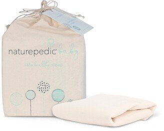 Organic Cotton Breathable Waterproof Fitted Crib Protector Pad