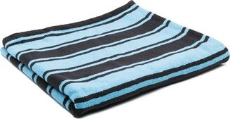 Striped Organic-Cotton Beach Towel-AA