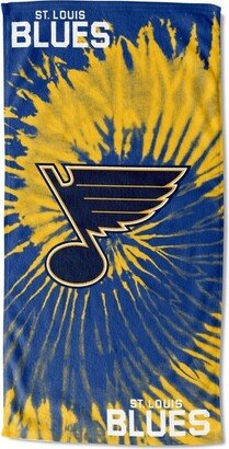 NHL St. Louis Blues Pyschedelic Beach Towel