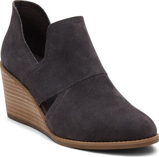 Kallie Cutout Wedge Bootie