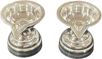 925 Sterling Silver One Star Hallmarked Diya | Kundulu/Vilakku Pair