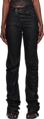 Black Drape Jeans