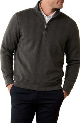 New Castle Chevron Quarter Zip Pullover Sweater