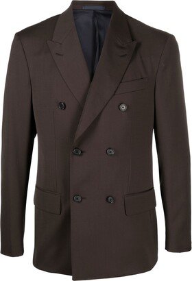 Tailored Double-Breasted Blazer