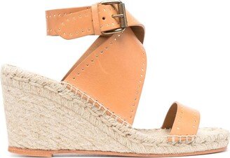 80mm Espadrille Wedge Sandals