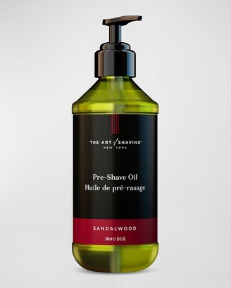 8.1 oz. The Sandalwood Pre-Shave Oil