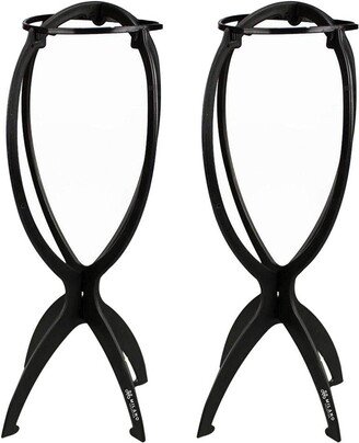 Milano Collection Milano Collapsible Wig Stand 2 Pack