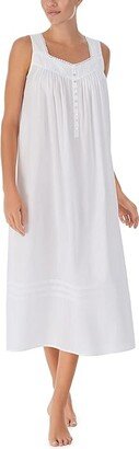 Sleeveless Ballet Gown (White) Women's Pajama-AA