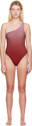 Burgundy Ventinove One-Piece Swimsuit