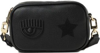 Eye Star Embroidered Zipped Camera Bag