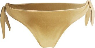 Golden Lurex Swim Briefs