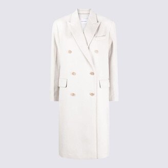 Rainy Day Wool And Cashmere Blend Long Coat