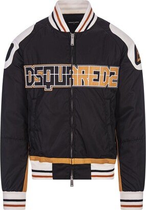 Rider College Bomber Jacket In