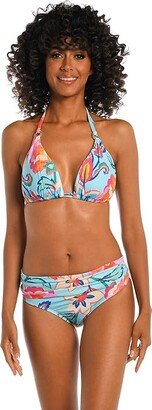 Breezy Beauty Halter Bra (Multi) Women's Swimwear