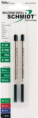 Schmidt Ink Schmidt P950 Megaline Pressurized Ballpoint Refill fits Parker ballpoint pens Medium