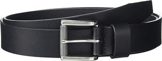 Roller Buckle Belt (Black) Men's Belts