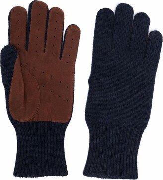 Perforated Cashmere Gloves